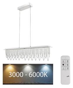 Globo 68405-24H - LED Prigušivi kristalni luster na sajli LED/24W/230V + DU