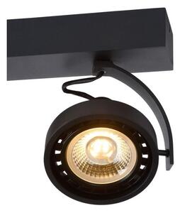 Lucide 22968/36/30 -LED Prigušiva reflektorska svjetiljka DORIAN 3xGU10/12W/230V crna