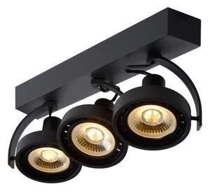 Lucide 22968/36/30 -LED Prigušiva reflektorska svjetiljka DORIAN 3xGU10/12W/230V crna