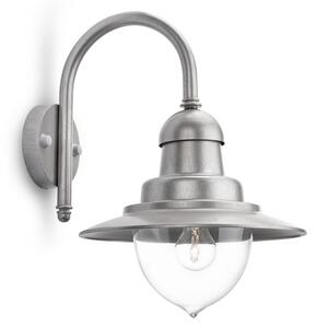 Philips 01652/52/PN - Vanjska zidna svjetiljka RAINDROP 1xE27/60W/230V IP44