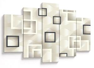 Geometrijska apstraktna slika (150x105 cm)