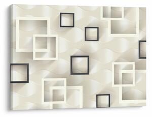 Geometrijska apstraktna slika (70x50 cm)