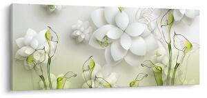 Slika s cvijećem (120x50 cm)