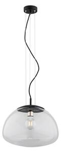 Argon 4351 - Luster na sajli TRINI 1xE27/15W/230V pr. 40 cm crna