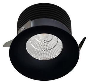 LED2 - LED Reflektorska uvučena svjetiljka SPOT LED/9W/230V crna IP44