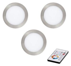Eglo 78661 - SET 3x LED Prigušiva ugradbena svjetiljka TINUS LED/6W/230V + DU