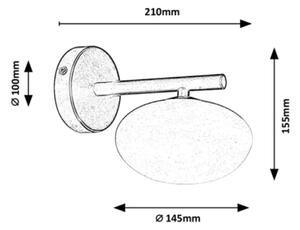 Rabalux - Zidna svjetiljka 1xG9/28W/230V
