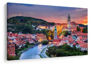 Slika - Český Krumlov (90x60 cm)