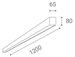 LED2 - LED Stropna ugradbena svjetiljka LINO LED/30W/230V 3000/3500/4000 bijela