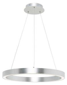 Zuma Line PL200910-600-SL-LED Luster na sajli CARLO LED/40W/230V pr.60cm srebrna