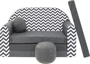 Ourbaby 34470 grey waves sofa