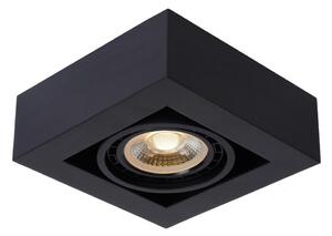 Lucide 09120/12/30 - LED prigušiva reflektorska svjetiljka ZEFIX 1xGU10/12W/230V crna