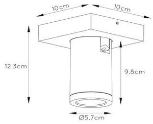 Lucide 09930/05/31 - LED prigušiva reflektorska svjetiljka TAYLOR 1xGU10/5W/230V IP44