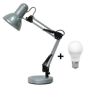 Brilagi - LED Stolna lampa ROMERO 1xE27/10W/230V srebrna