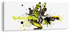 Slika - Ulični ples (120x50 cm)