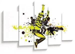 Slika - Ulični ples (150x105 cm)