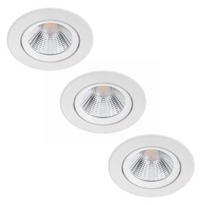 Philips - SET 3x LED Prigušiva ugradbena svjetiljka DIVE LED/5W/230V 2700K