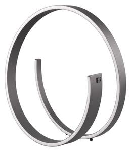 Crna LED stolna lampa s metalnim sjenilom (visina 45 cm) Cinardi – CINQUE