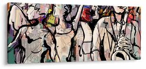 Slika - Večer jazza (120x50 cm)