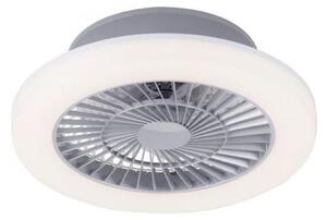 Leuchten Direkt 14645-55 - LED Svjetiljka s ventilatorom LEONARD LED/27W/230V