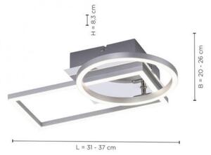 Leuchten Direkt 14031-55 - LED Stropna svjetiljka IVEN LED/18W/230V