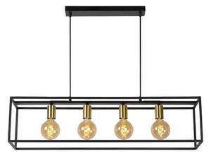 Lucide 00424/04/30 - Luster na sajli RUBEN 4xE27/40W/230V