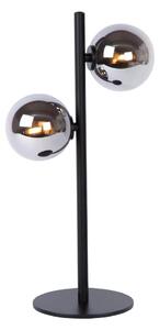 Lucide 45574/02/30 - Stolna lampa TYCHO 2xG9/28W/230V crna