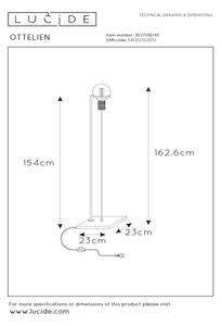 Lucide 30771/16/30 - Podna lampa OTTELIEN 1xE27/60W/230V