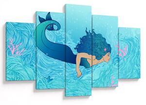 Slika - Mermaid (150x105 cm)