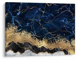 Slika - Temno modri marmor (70x50 cm)
