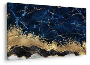 Slika - Temno modri marmor (90x60 cm)