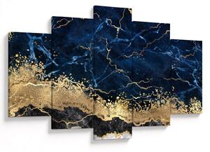 Slika - Temno modri marmor (150x105 cm)