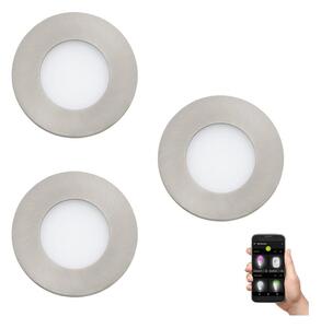 Eglo 900111-SET 3x LED Prigušiva svjetiljka za kupaonicu FUEVA-Z LED/2,8W/230V IP44