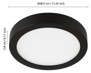 Eglo 98847 - LED Prigušiva svjetiljka za kupaonicu FUEVA-Z LED/19,5W/230V IP44