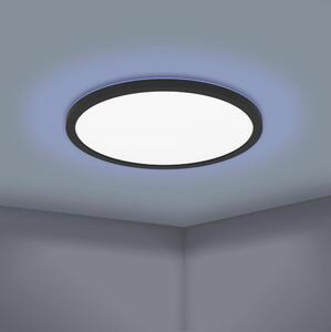 Eglo 900092 - LED RGBW Prigušiva stropna svjetiljka ROVITO-Z LED/16,5W/230V crna