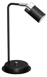 Stolna lampa JOKER 1xGU10/25W/230V crna/sjajni krom