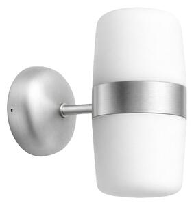 Northern Sjeverna zidna svjetiljka LED, dvorana, aluminijska završna obrada, Ø 23 cm, 2, prigušiva, Metalik, kupaonica, Aluminij