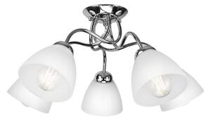 Zidna lampa MIRANDA 1xE27/60W/230V sjajni krom