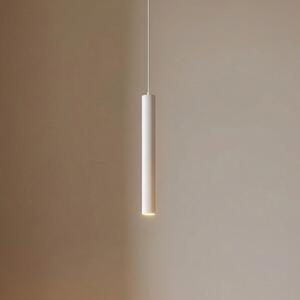 Lindby LED viseća svjetiljka Lumaro, bijela, 27 cm, 48 V, prigušljiva, prigušiva, Bijela, Dnevni boravak/blagovaonica, Aluminij