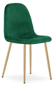 Blagovaonska stolica PADVA VELVET, zelena
