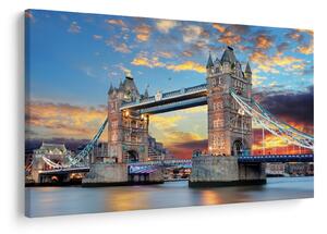 Slika - Tower Bridge, London, Anglija (90x60 cm)