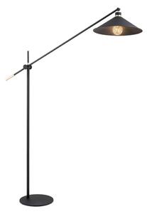 Argon 4732 - Podna lampa NASHVILLE 1xE27/15W/230V crna