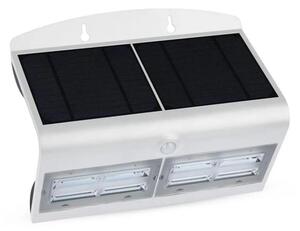 LED Solarna zidna svjetiljka sa senzorom LED/7W/3,7V 4000K IP65 bijela