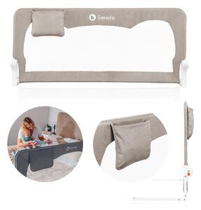 Lionelo zaštitna ograda za krevet Hanna 150x66 cm, Beige Melange