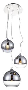 Azzardo AZ4750 - Luster na sajli BALL 3xE27/40W/230V okrugli