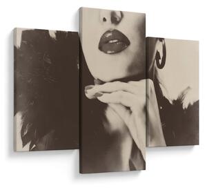 Slika - Vintage fotografija ženske (90x60 cm)