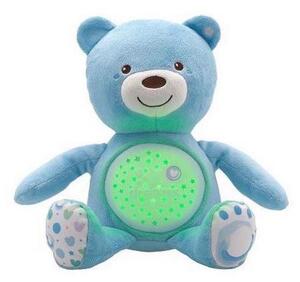 Chicco - Projektor s melodijama BABY BEAR 3xAAA plava