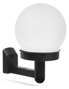 LED Solarna zidna svjetiljka LED/1,2V 40mAh IP44 crna