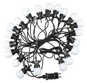 LED Vanjski lanac STRING 10m 20xLED/0,5W/230V IP44 6000K