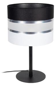 Stolna lampa CORAL 1xE27/60W/230V crna/bijela